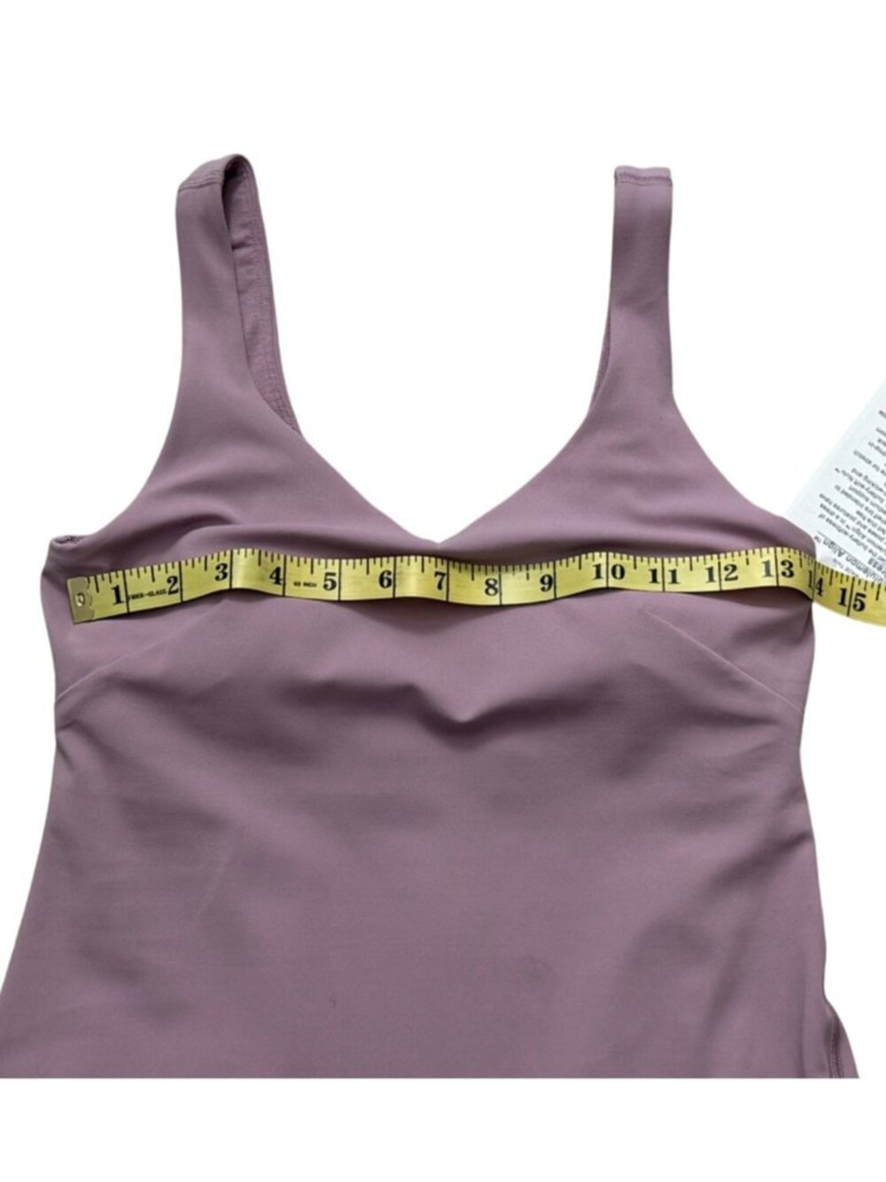 Lululemon Align Dress Rose Blush Size 6 Built-In Bra & Shorts W1EIOS RSBL NWT - Picture 10 of 16